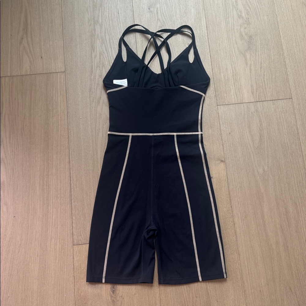 P.E Nation Frontside Unitard bodysuit in Black size XS - Picture 12 of 12